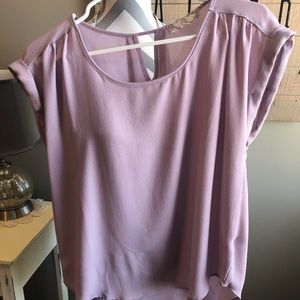 Lavender blouse